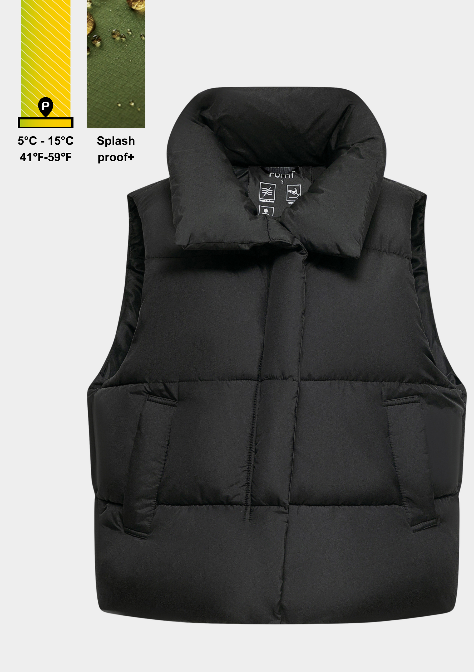 Winter Warmer Puffer Gilet Vest