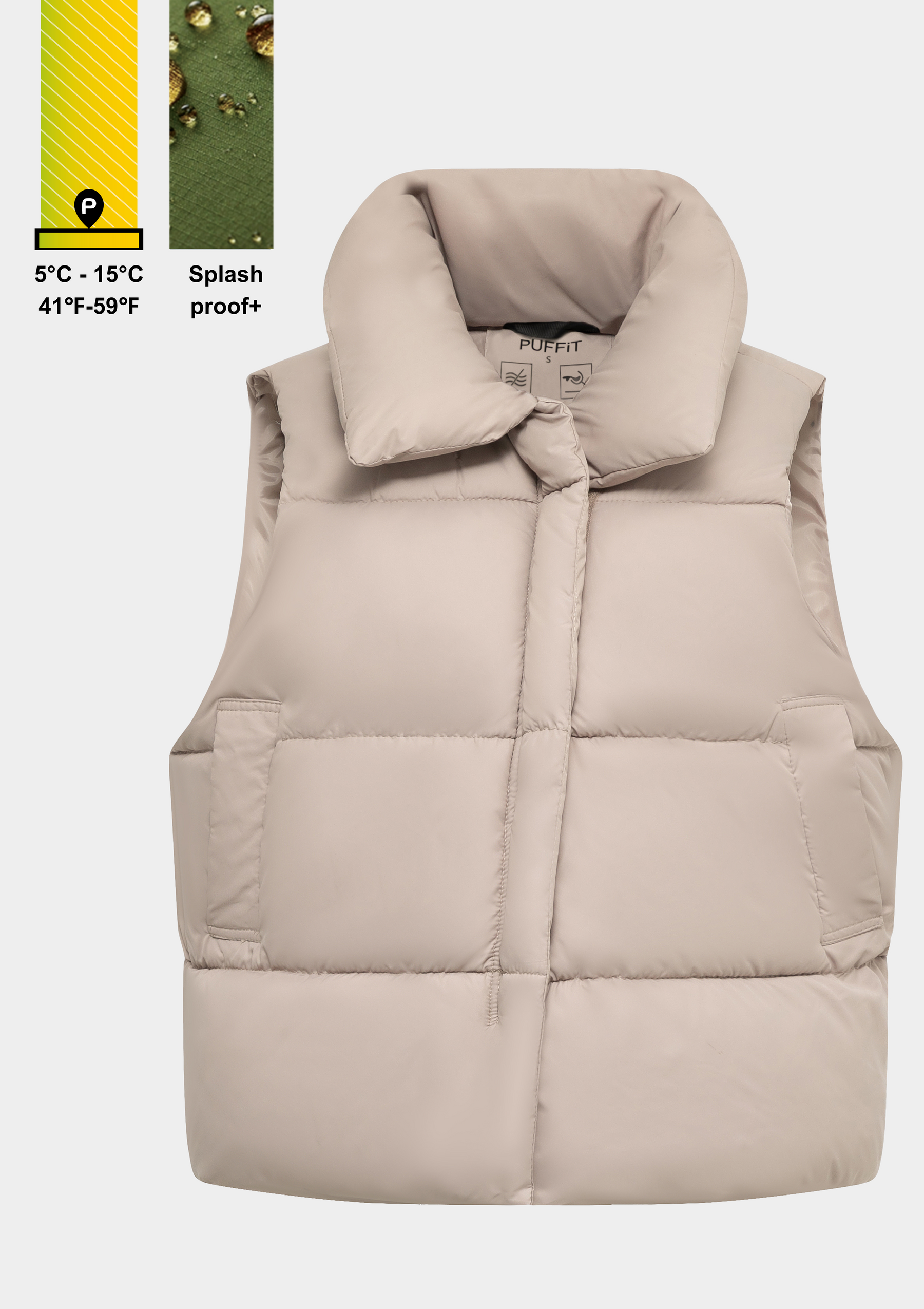 Winter Warmer Puffer Gilet Vest