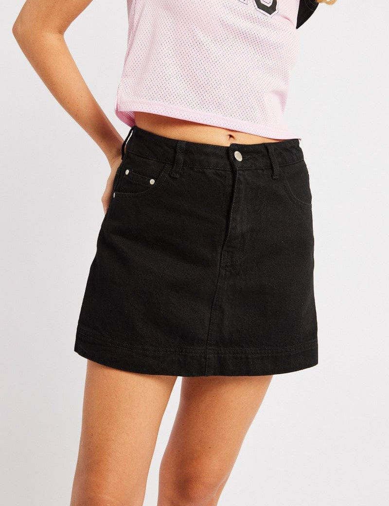 Black Skort High Rise - Àlainn Fashion