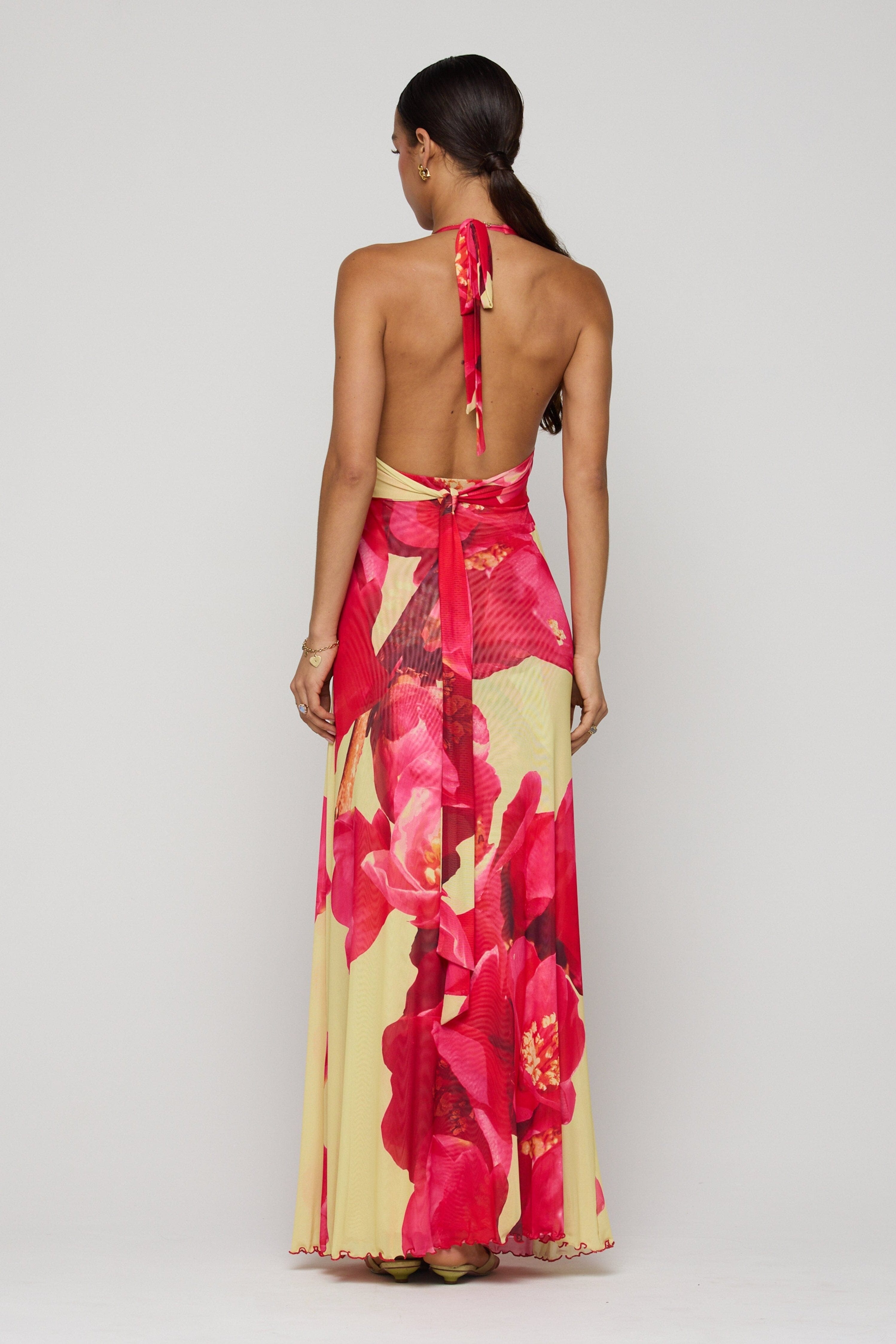 Chelsea Maxi Dress in Crawford - Àlainn Fashion