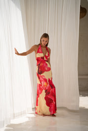 Chelsea Maxi Dress in Crawford - Àlainn Fashion