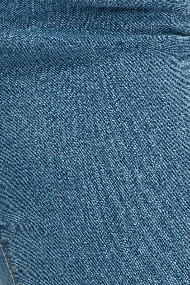 Denim Capri Jeans Mid Rise - Àlainn Fashion