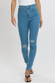 Denim Skinny Jean High Rise - Àlainn Fashion