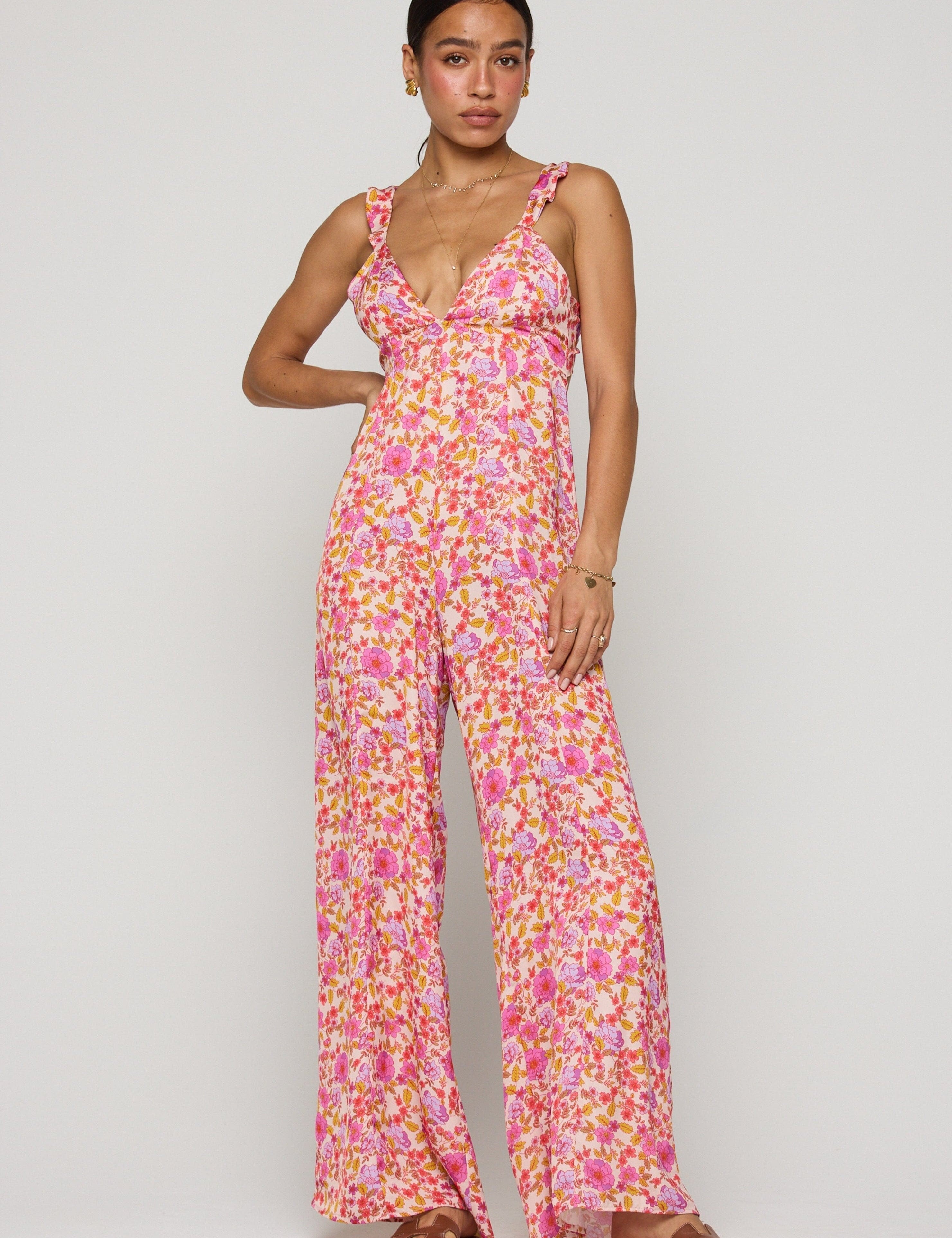 Jilly Jumpsuit in Augusta - Àlainn Fashion