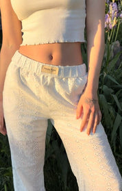 Lilac Trousers | Limited Edition White XS - Àlainn Fashion