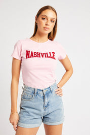 Pink Graphic Tee Short Sleeve - Àlainn Fashion