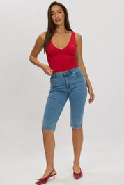 Red Tank Top Supersoft - Àlainn Fashion