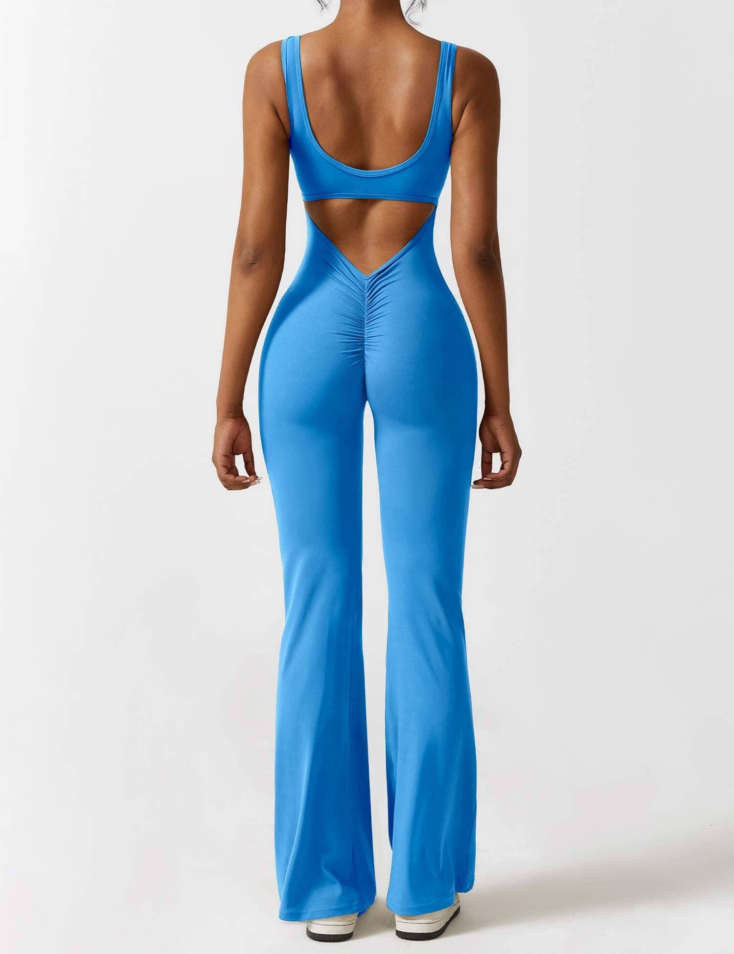 V-Back Jumpsuit - Àlainn Fashion